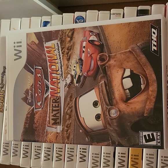 Nintendo Other - Cars - MaterNational - Wii Game No Visable Stratches Original Case & Papers